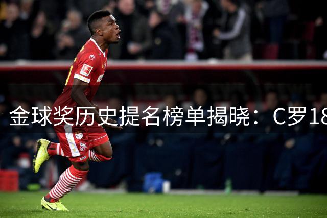 金球奖历史提名榜单揭晓：C罗18次领跑，梅西紧随其后